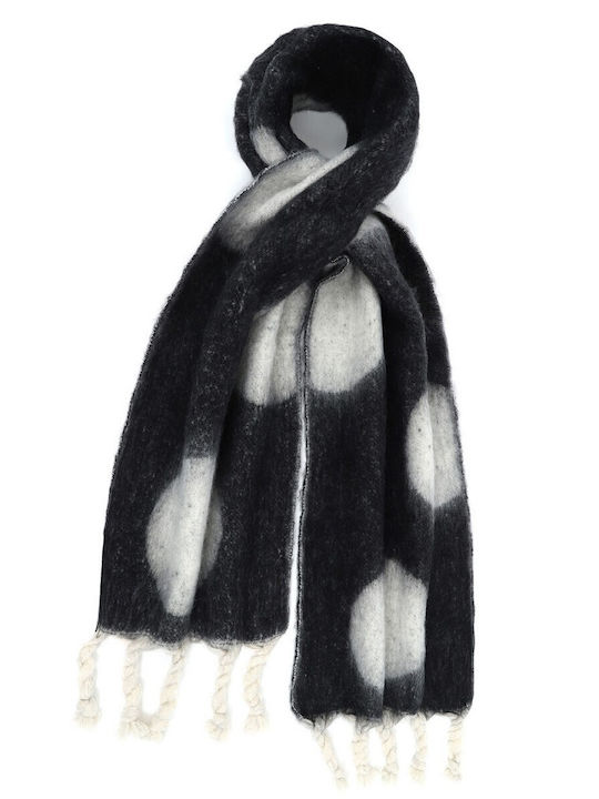 Doca Women's Wool Scarf Black