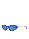 Polaroid Women's Sunglasses with Blue Frame and Blue Lens PLD4074/S/LI UJY/C3