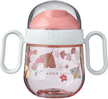 Little Dutch Flowers & Butterflies Lern-Trinkflasche Kunststoff mit Griffen Mehrfarbig für 6m+m+ 200ml