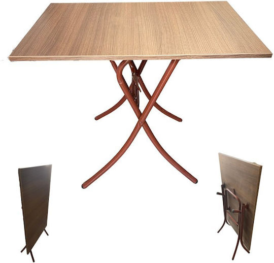 Klappbarer Küchentisch Braun 100x70x75cm Klappbarer Küchentisch Braun 100x70x75cm