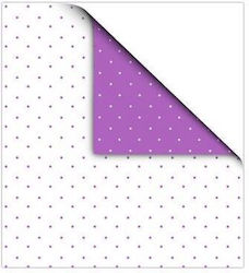 Cardboard Polka Dot Κολαζ Purple 50x70cm