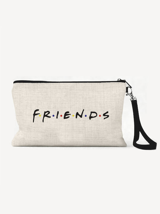 Toiletry Bag in White color 23cm