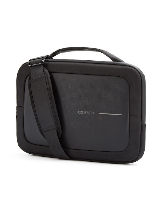 XD Design Tasche Schulter / Handheld für Laptop 14" in Schwarz Farbe P706.231