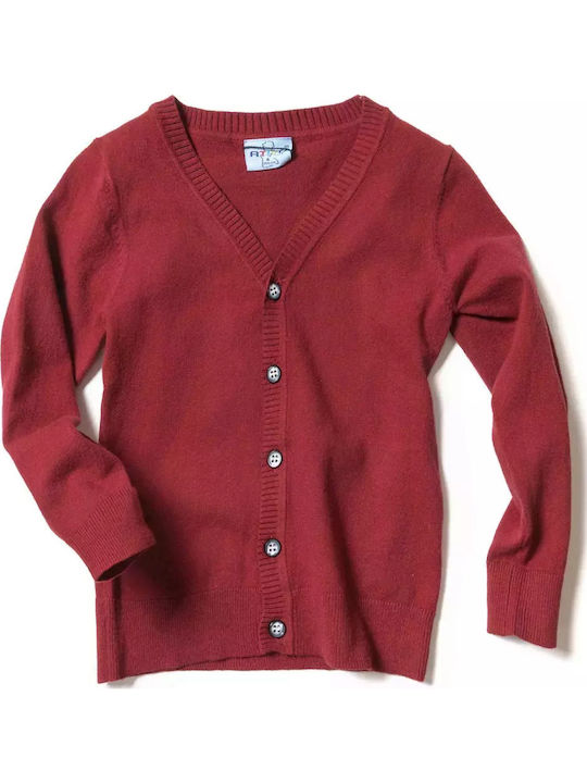 Cardigan pentru copii Burgundy