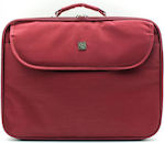 Sbox Tasche Schulter / Handheld für Laptop 15" in Burgundisch Farbe NLS-3015D