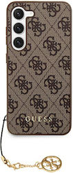 Guess 4g Charms Collection Back Cover Brown (Galaxy S24)
