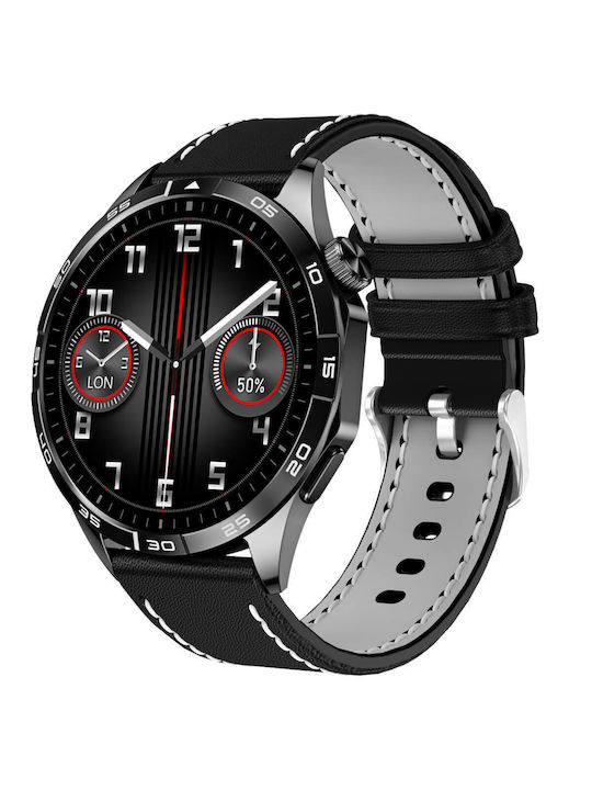 Microwear C21 Pro Smartwatch με Παλμογράφο (Μαύρο / Γκρι) Skroutz.gr
