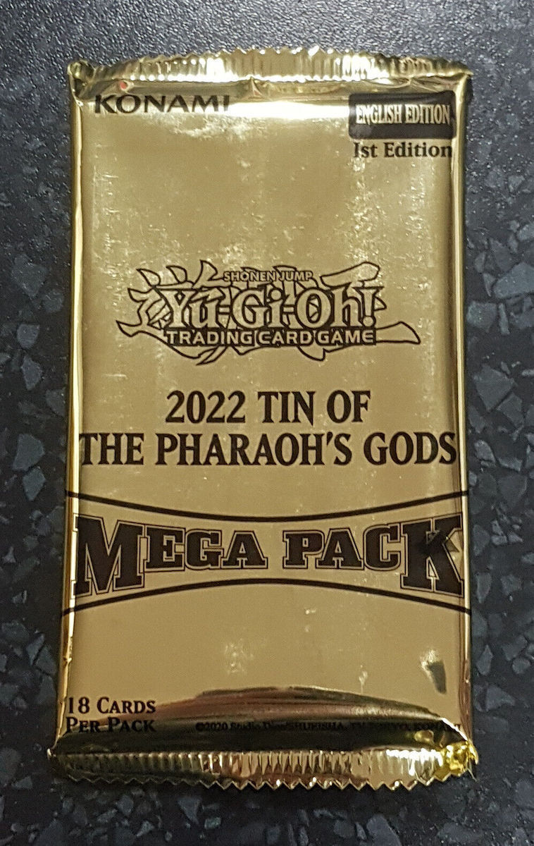 Konami 2022 Tin Of The Pharaoh's Gods Mega-pack | Skroutz.mt