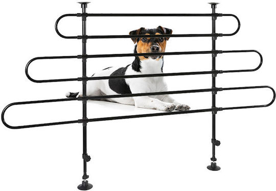 Bakaji Divider Car for Dog Black