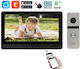 Joytimer Wireless Video Intercom Set Wi-Fi Black
