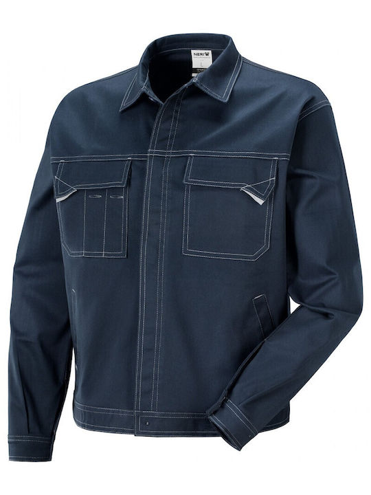 Neri Work Jacket Blue