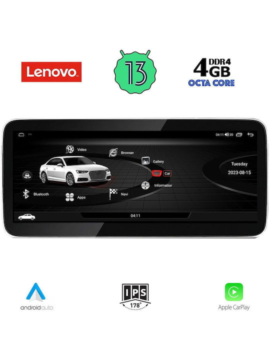 Lenovo Car-Audiosystem für Audi Q5 2009-2016 (Bluetooth/USB/WiFi/GPS/Apple-Carplay/Android-Auto) mit Touchscreen 12.3"