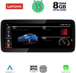 Lenovo Car-Audiosystem für BMW Serie 3 / Serie 4 2013-2017 (Bluetooth/USB/AUX/WiFi/GPS/Apple-Carplay/Android-Auto) mit Touchscreen 12.3"