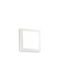 Ideal Lux Platz LED Panel 19W mit Natürliches Weiß Licht 4000K