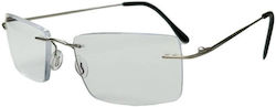 KRZ Lesebrille +1.00 in Gray Farbe KRZ111S100