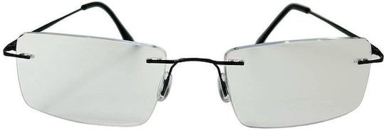 KRZ Lesebrille +2.50 in Schwarz Farbe KRZ222BLACK250