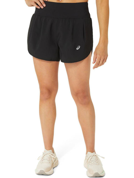 ASICS Road 3.5in Γυναικείο Αθλητικό Σορτς Μαύρο