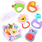 Teething Rattle with Water made of Plastic for 3 m+ 1pcs