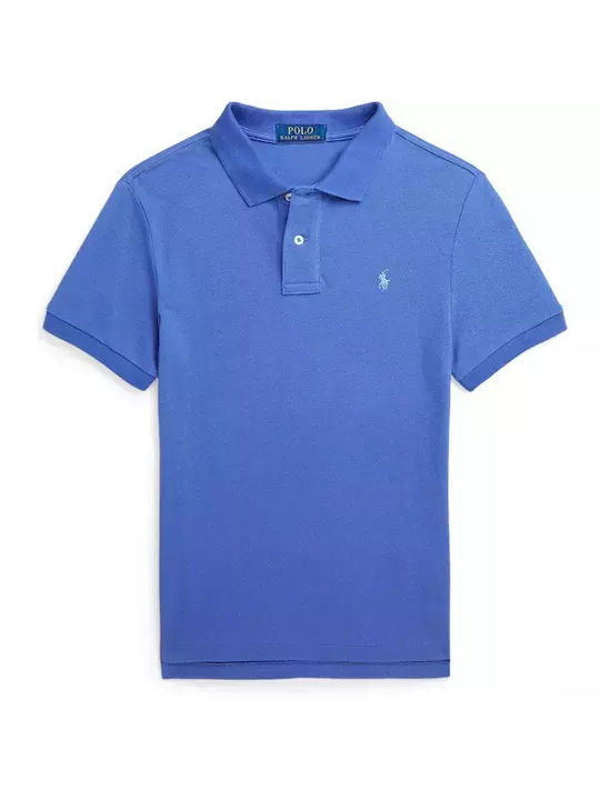 Ralph Lauren Παιδικό Polo Κοντομάνικο Μπλε