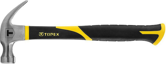 Topex Σφυρί 450gr με Λαβή Fiberglass 02A850