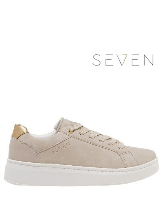 Seven Damen Sneakers Beige