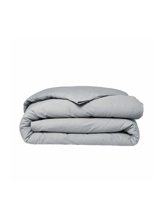 Today Bettbezug Baumwolle Übergröße 220x240 Percale Gray