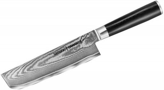 Samura Damascus Messer Nakiri aus Damaszener Stahl 18.3cm