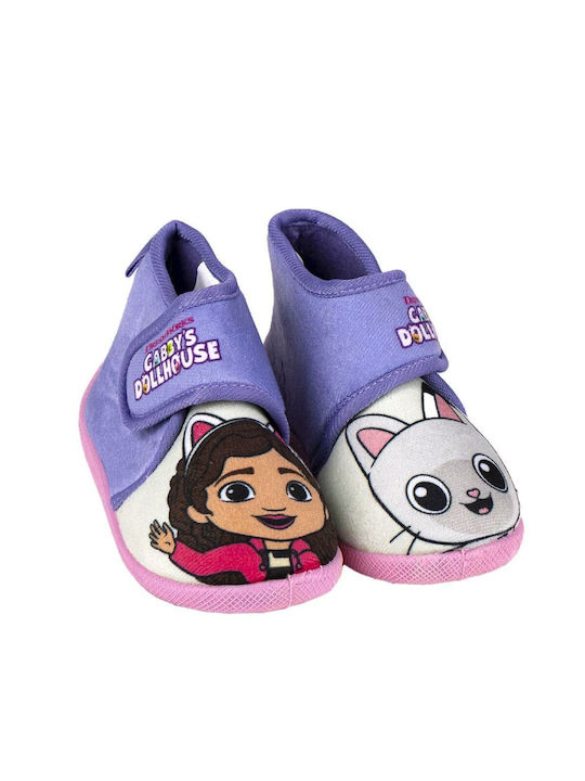 Gabby's Dollhouse Kids Slippers Lilac