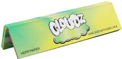 Cloudz Хартия за търкаляне Slim King Size с Тръбички 32 Листове 26 Бройки