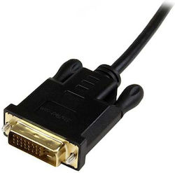 StarTech Cable DVI-D male - Active mini DisplayPort male 0.90m Μαύρο (MDP2DVIMM3BS)
