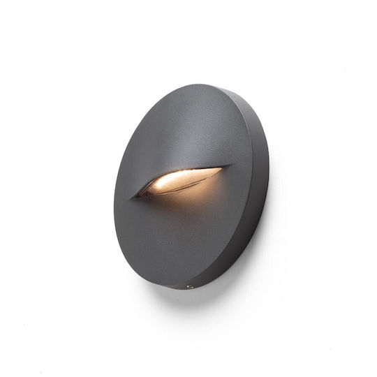 Rendl Light Studio Bobo R Wall-Mounted Outdoor Light LED IP65 3W with Warm White Light