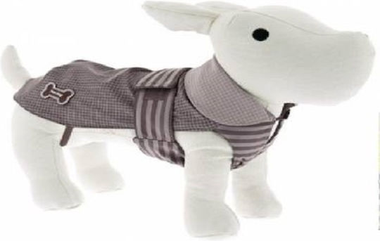 Feribiella Gray Dog Coat with 20cm Back Length