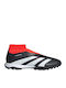 adidas Predator 24 League Football Shoes with Molded Cleats Black