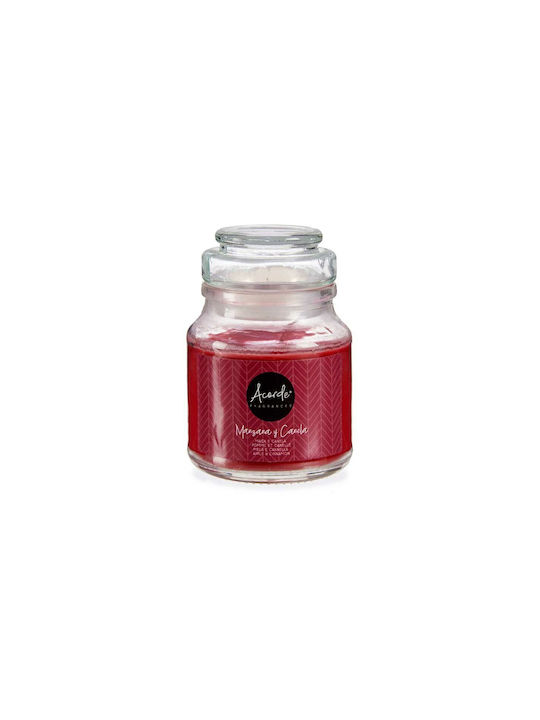 Scented Candle Jar Red 7x7cm 12pcs