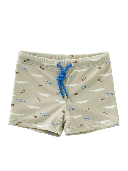 Fresk Kinder Badeanzug Badeshorts Grün
