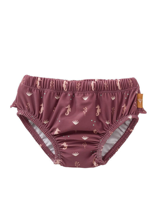 Fresk Costum de baie pentru copii Scutece de înot Violet