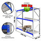 Рафтове Рафиера Dexion 150x60x150см с 3 Рафтове Обща Товароносимост 600кг