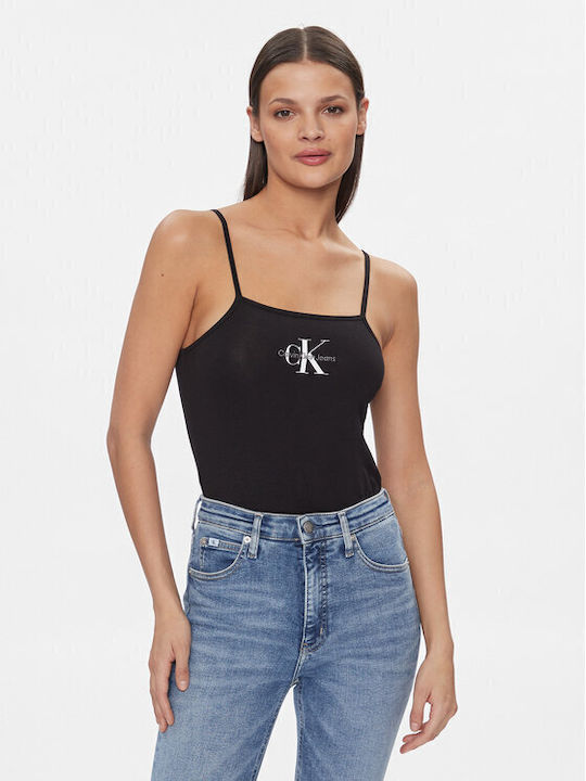 Calvin Klein Frauen Bodysuit Black