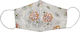 Fabrik Protective Mask Fabric Kids White / Neon Orange MARK837 1pcs