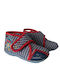 Kinderhausschuhe Stiefel Rot