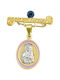 Kinder Sicherheitsnadel aus Gold 9K