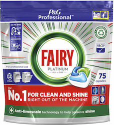 Fairy Platinum 75 Κάψουλες Πλυντηρίου Πιάτων