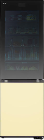 LG Kühl-Gefrierkombination 352Es Total NoFrost H187xB59.5xT68.4cm. Weiß GBG719MDNN