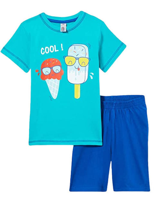 Dodo Kids Pajamas Cotton Blue