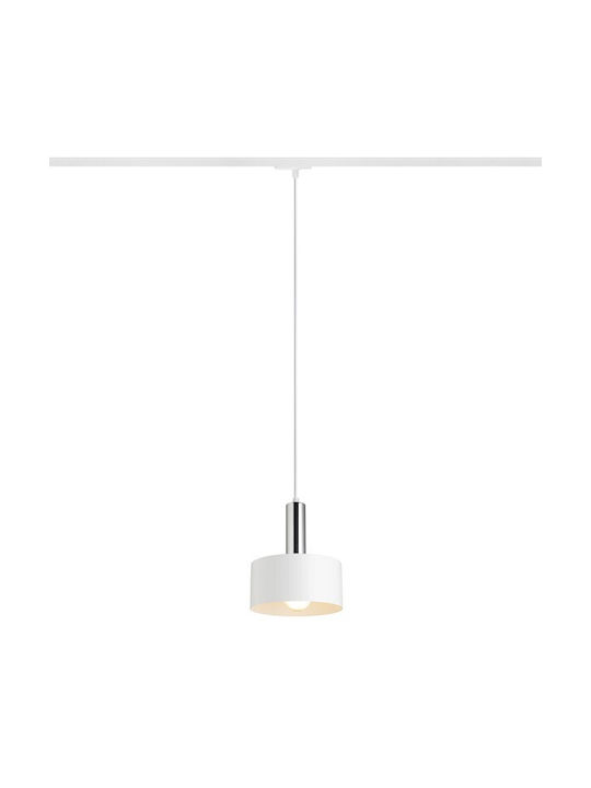 Giulia Pendant Light Single-Light Rail for Socket E27 White