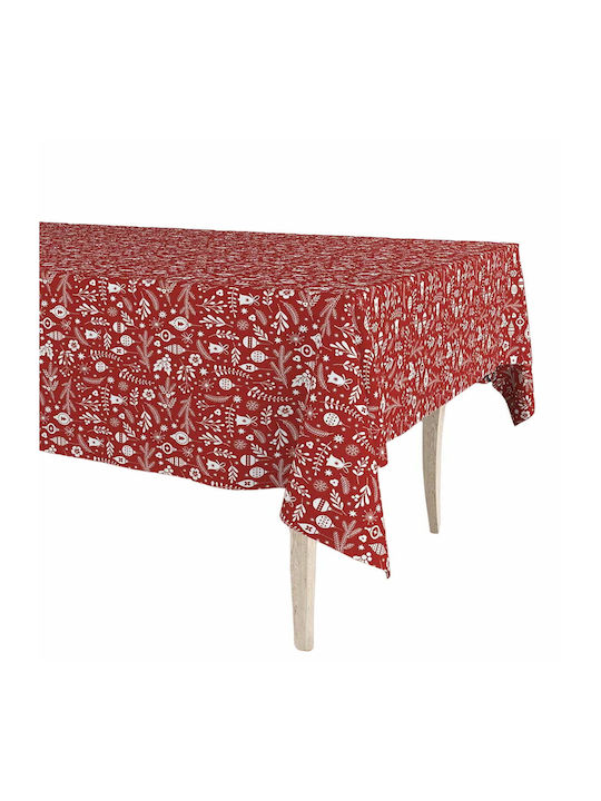 Ρολό Christmas Tablecloth Red Length 140cm 1pcs