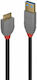 Lindy USB 2.0 Cable USB-A male - Μαύρο 3m 36768