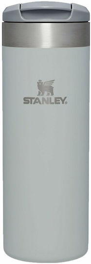 Stanley AeroLight Transit Glass Thermos Stainless Steel BPA Free 470ml Fog Metallic