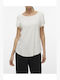 Vero Moda Women's Blouse Short Sleeve White