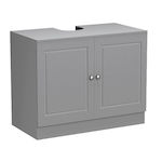 Bakaji Bench without sink L66xW37xH56cm Gray